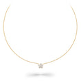 Load image into Gallery viewer, 14 Karat Yellow Gold and Diamond Flower Pendant Necklace

