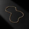 Load image into Gallery viewer, 14 Karat Yellow Gold and Diamond Swivel Clasp Enhancer Necklace
