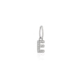 Load image into Gallery viewer, 14 Karat White Gold and Diamond Mini Initial Charm
