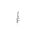 Load image into Gallery viewer, 14 Karat White Gold and Diamond Mini Initial Charm
