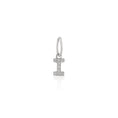 Load image into Gallery viewer, 14 Karat White Gold and Diamond Mini Initial Charm
