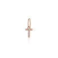 Load image into Gallery viewer, 14 Karat Rose Gold and Diamond Mini Initial Charm
