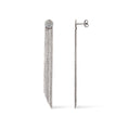 Load image into Gallery viewer, Silver and Diamond Chain Link Earrings
