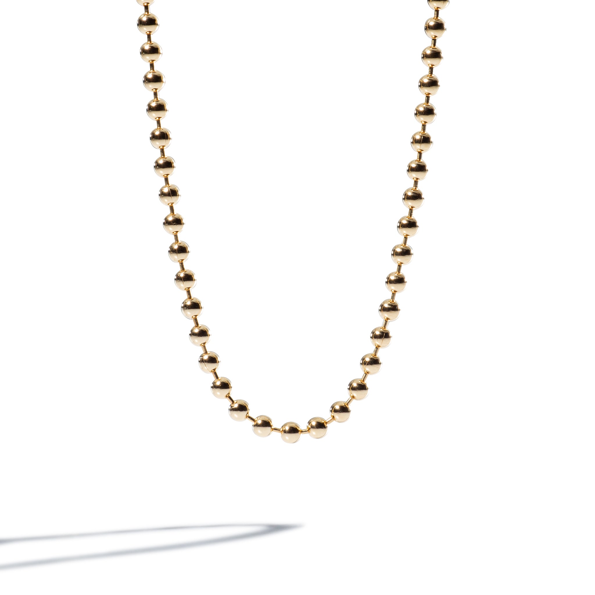 Yellow Gold Filled 4mm Ball Chain