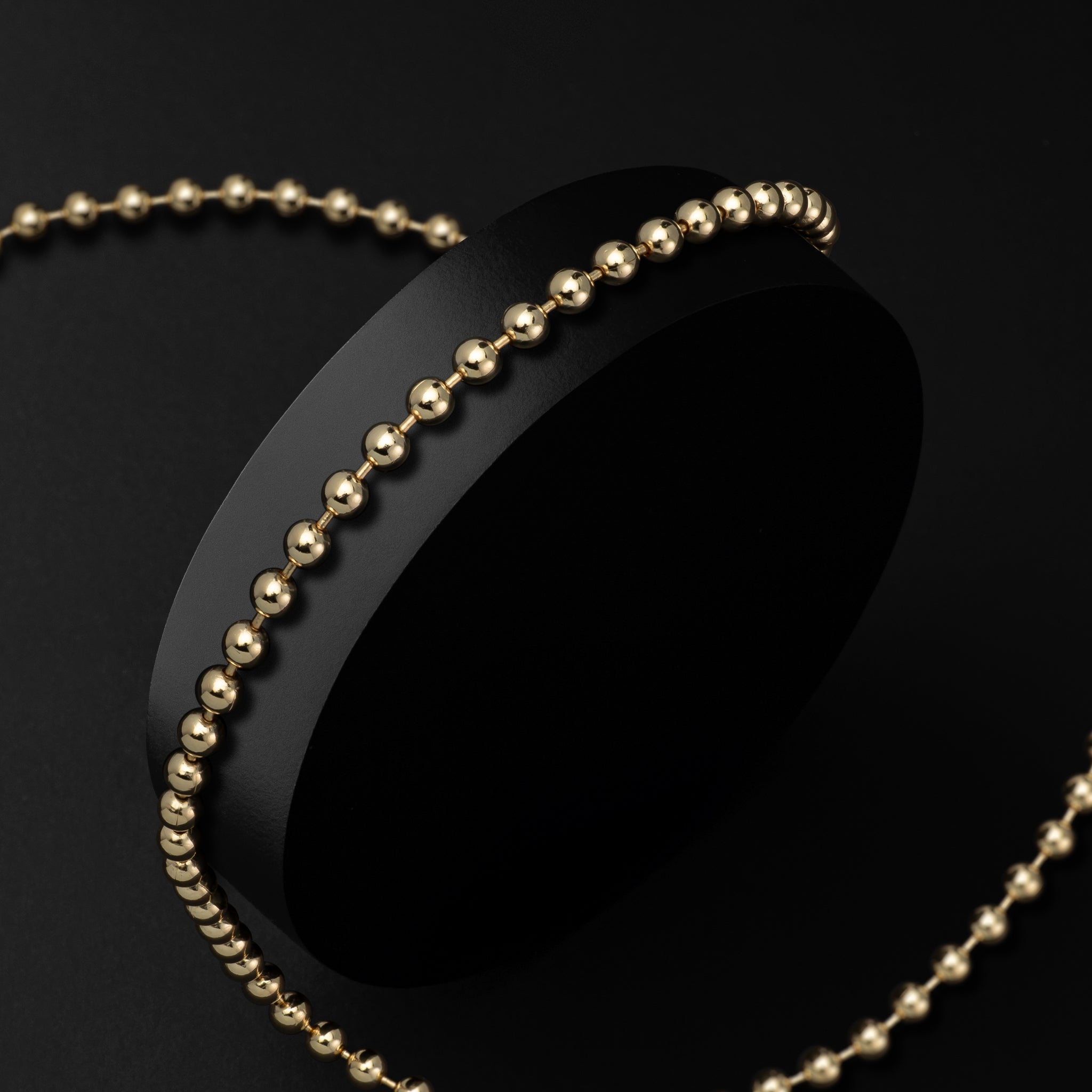 Yellow Gold Filled 4mm Ball Chain