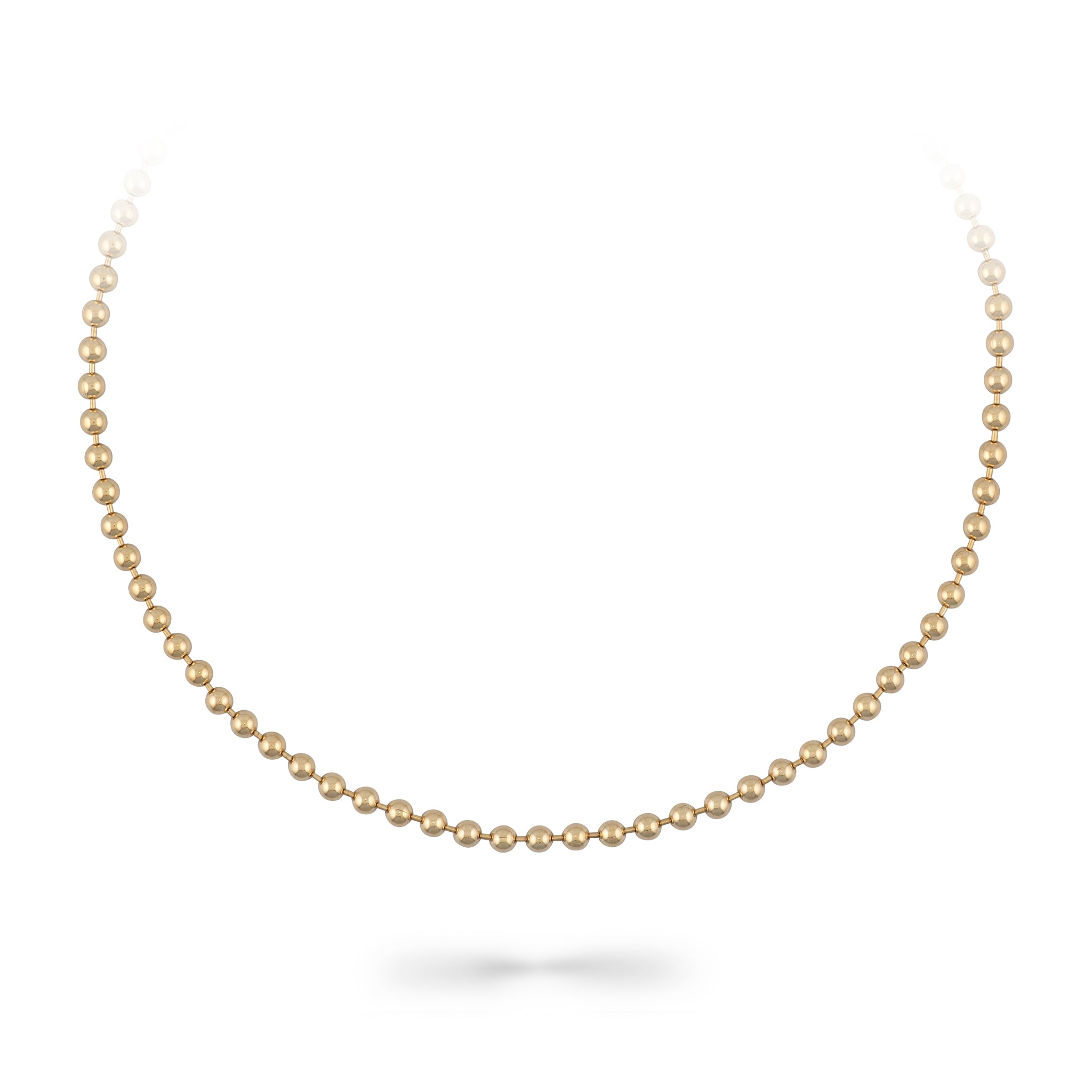 Yellow Gold Filled 4mm Ball Chain