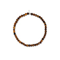 Load image into Gallery viewer, Mens Tigers Eye Beaded Bracelet
