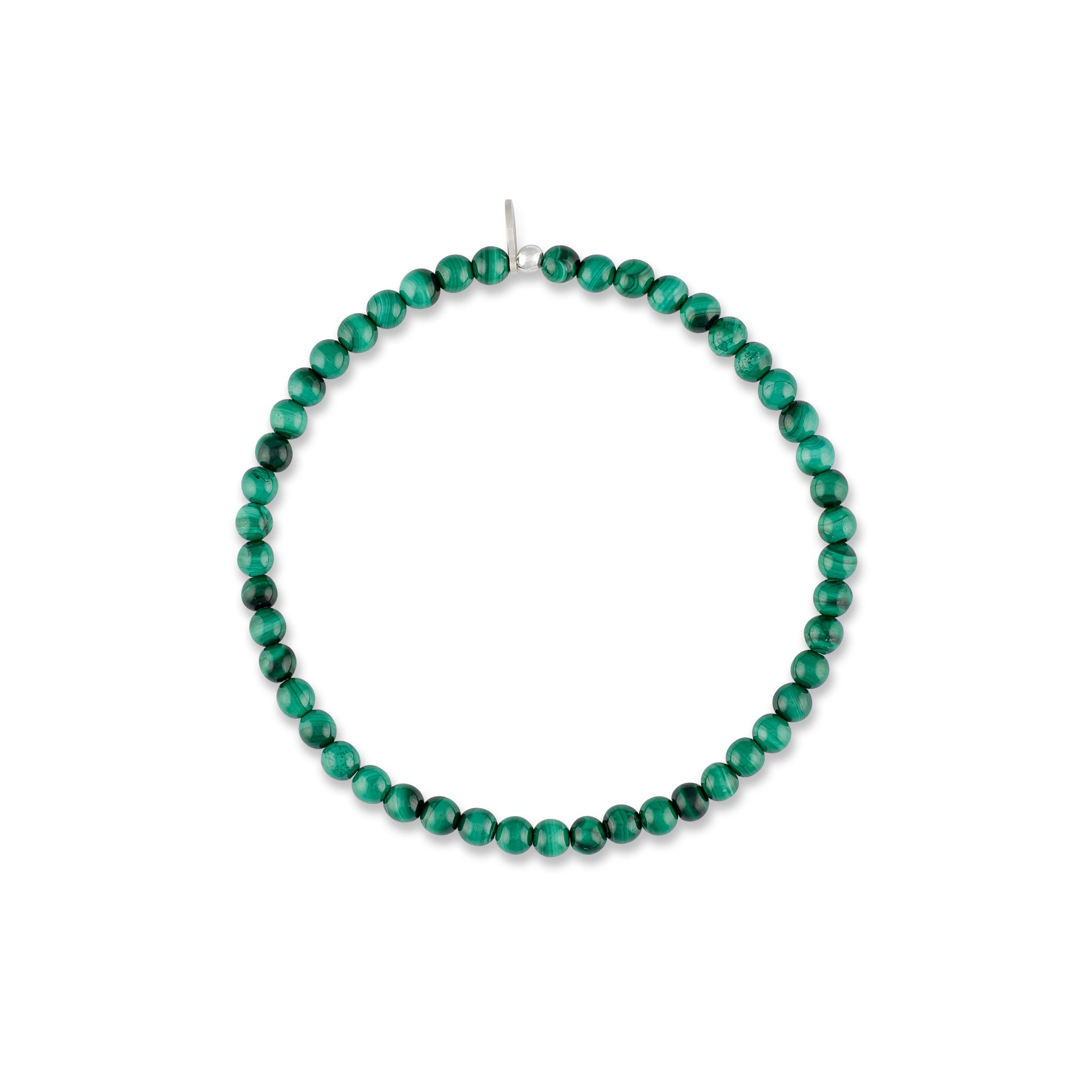 Men Malachite Beaded Bracelet