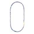 Load image into Gallery viewer, Hackmanite Oval Fixed Beaded Necklace 26.00"
