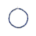 Load image into Gallery viewer, Mens Blue Soladite Beaded Bracelet
