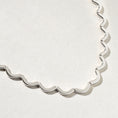 Load image into Gallery viewer, Sterling Silver Wave Necklace
