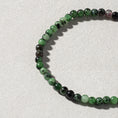 Load image into Gallery viewer, Mens Ruby Zoisite Beaded Bracelet
