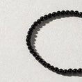 Load image into Gallery viewer, Mens Black Onyx Beaded Bracelet
