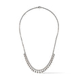 Load image into Gallery viewer, Sterling and Diamond Pear Drop Necklace
