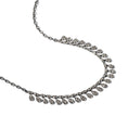Load image into Gallery viewer, Sterling and Diamond Pear Drop Necklace
