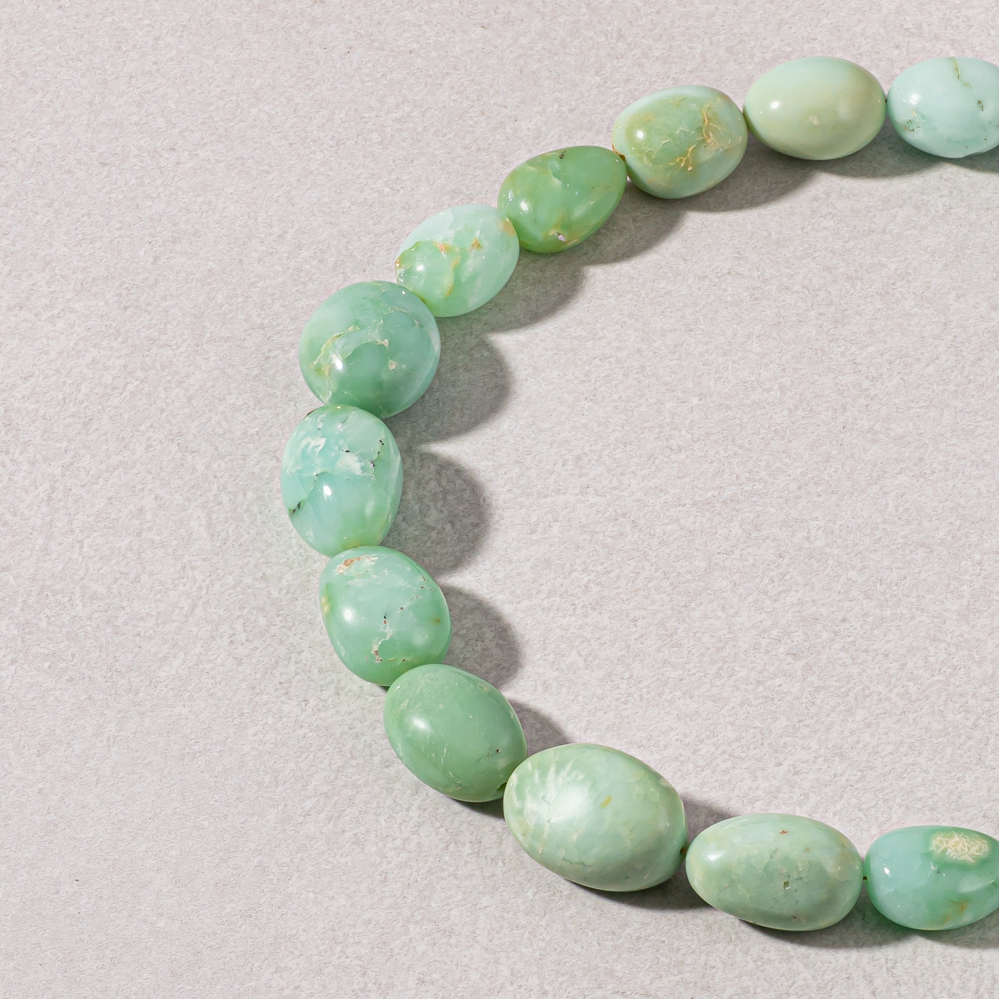 Peruvian Opal Beaded Adjustable Necklace 18-20"