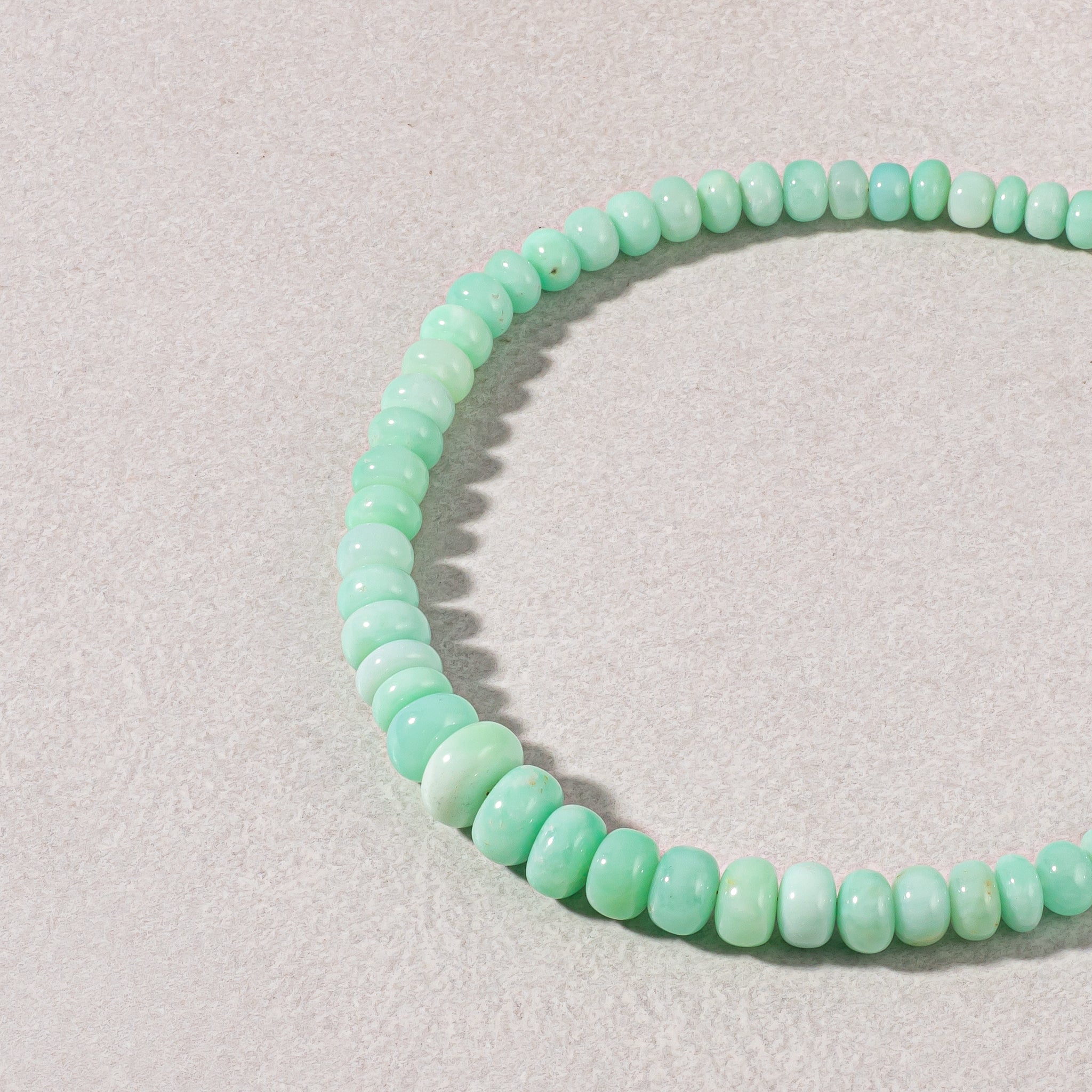 Australian Chrysoprase Adjustable Beaded Necklace