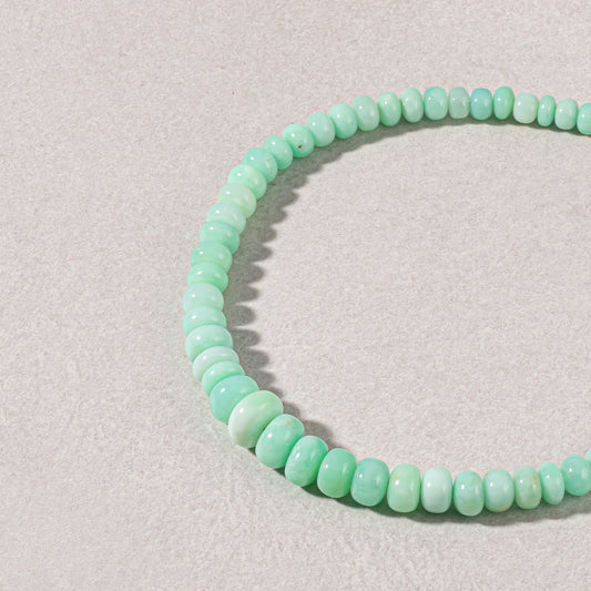 Australian Chrysoprase Adjustable Beaded Necklace