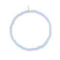 Load image into Gallery viewer, 2mm Periwinkle Crystal Beaded Bracelet
