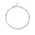 Load image into Gallery viewer, 2mm Purple Multicolored Crystal Beaded Bracelet
