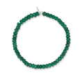 Load image into Gallery viewer, 4mm Forest Green Jade Bracelet
