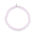 Load image into Gallery viewer, 6mm Sheer Pink Crystal Beaded Bracelet
