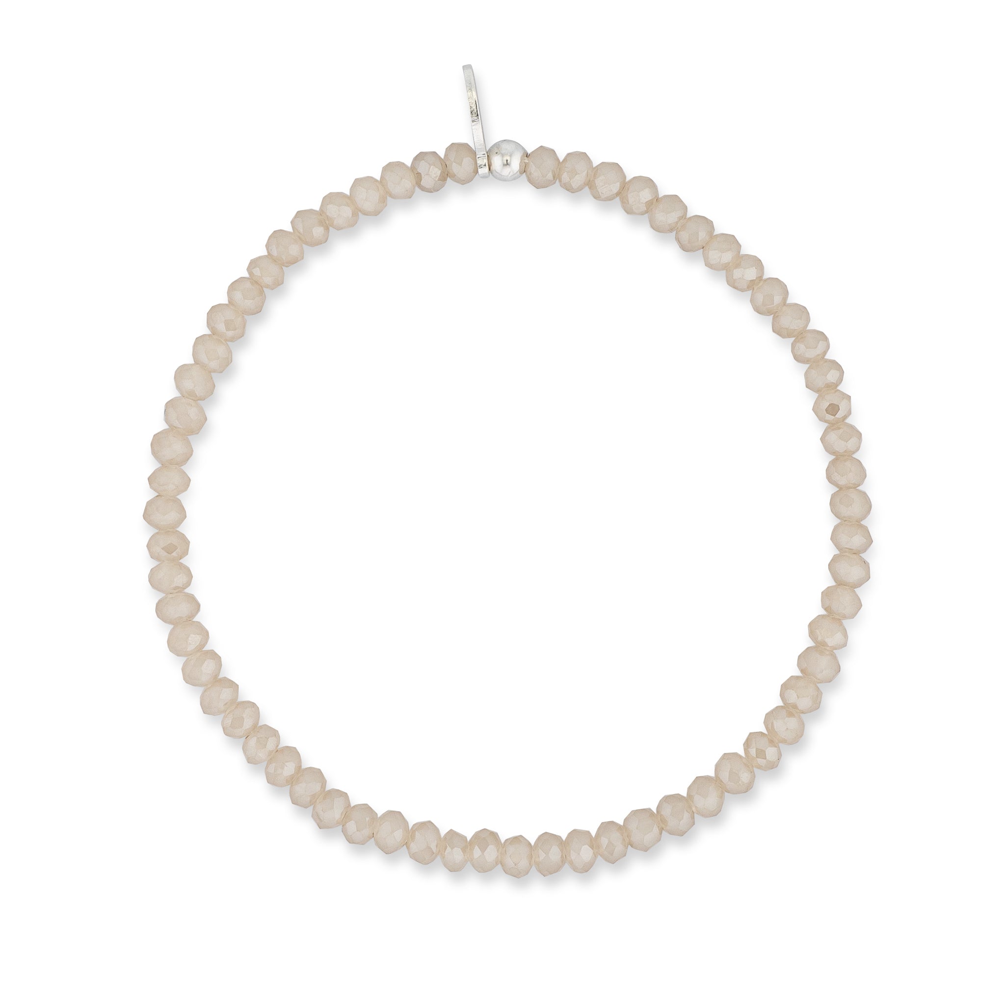 2mm Champagne Quartz Bracelet