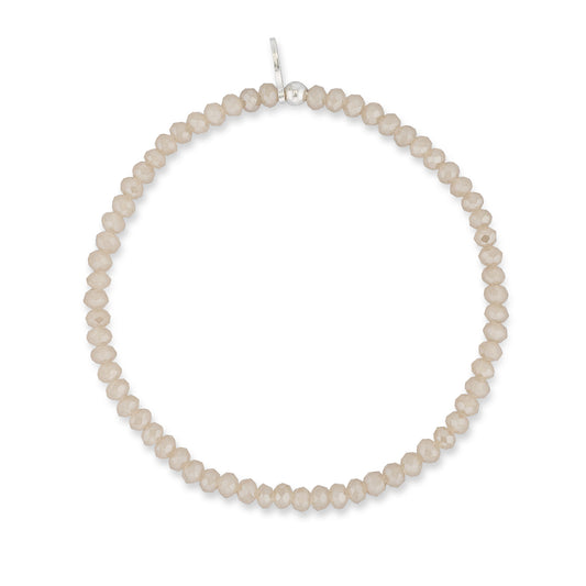 2mm Champagne Quartz Bracelet