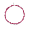 Load image into Gallery viewer, 4mm Pink Cubic Zircona Beaded Bracelet
