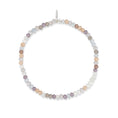 Load image into Gallery viewer, 2mm Mocha Multicolored Crystal Beaded Bracelet

