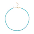Load image into Gallery viewer, 2mm Blue Zircon Adjustable Necklace
