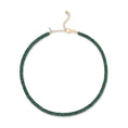 Load image into Gallery viewer, Green Aventurine Adjustable Beaded Necklace 15"-17"

