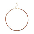 Load image into Gallery viewer, 3mm Garnet Beaded Adjustable 15"-17"
