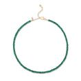 Load image into Gallery viewer, 4mm Forest Green Jade Adjustable 15"-17"
