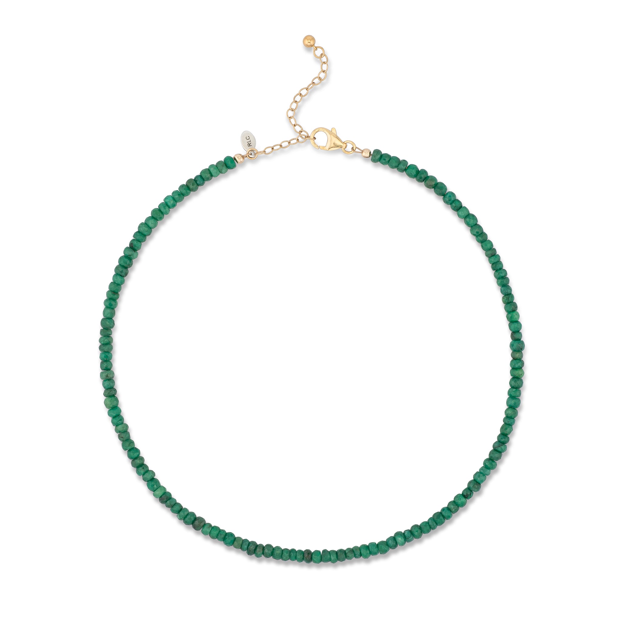 4mm Forest Green Jade Adjustable 15"-17"