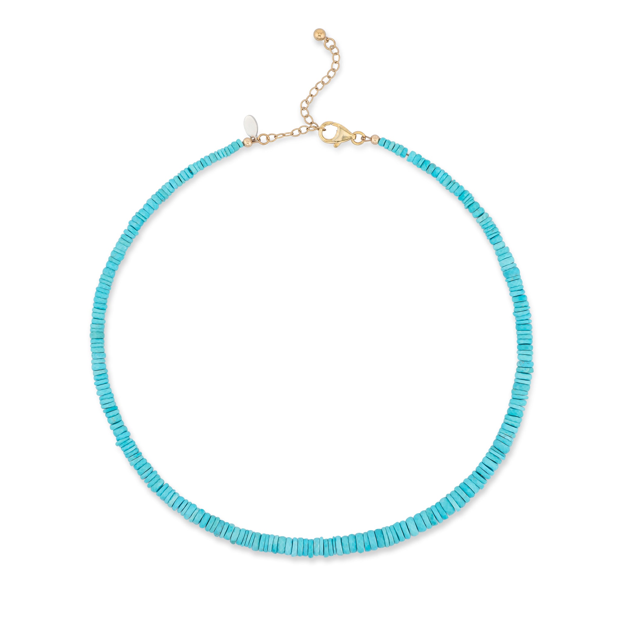 Arizona Turquoise Adjustable Beaded Necklace
