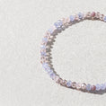 Load image into Gallery viewer, 2mm Purple Multicolored Crystal Beaded Bracelet
