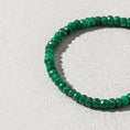 Load image into Gallery viewer, 4mm Forest Green Jade Bracelet
