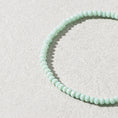 Load image into Gallery viewer, 2mm Mint Green Crystal Beaded Bracelet
