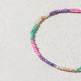 Load image into Gallery viewer, 1.5mm Multicolored Cubic Zirconia Itsy Beaded Bracelet
