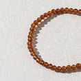 Load image into Gallery viewer, 3mm Garnet Beaded Bracelet
