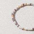 Load image into Gallery viewer, 2mm Mocha Multicolored Crystal Beaded Bracelet
