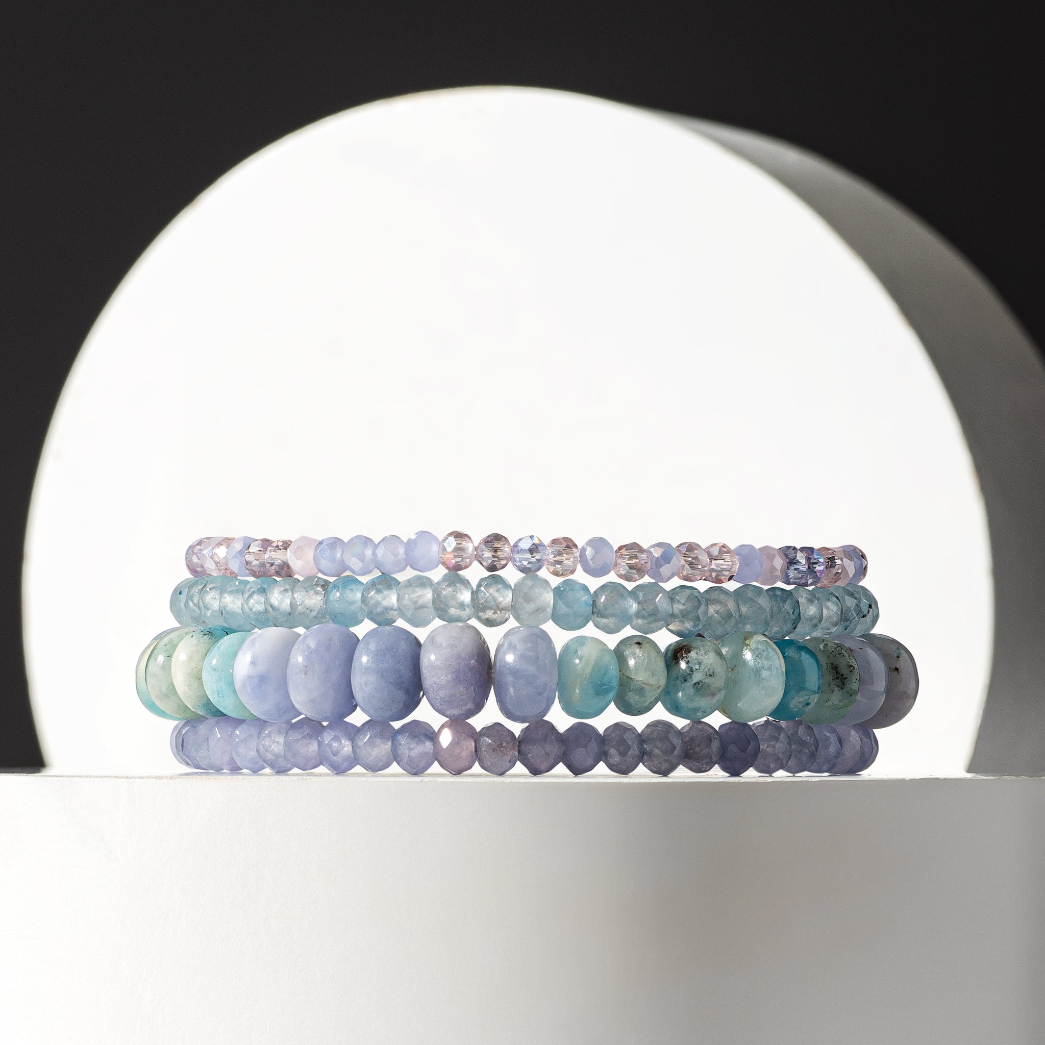 Hackmanite Beaded Bracelet