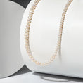 Load image into Gallery viewer, Mixed Size Freshwater Pearl Adjustable Beaded Necklace 15"-17"
