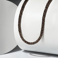 Load image into Gallery viewer, Smokey Quartz Adjustable Beaded Necklace 15"-17"
