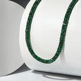 Load image into Gallery viewer, Green Aventurine Adjustable Beaded Necklace 15"-17"
