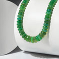Load image into Gallery viewer, Enhanced Green Opal Adjustable Beaded Necklace
