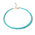 Load image into Gallery viewer, Arizona Turquoise Adjustable Beaded Necklace
