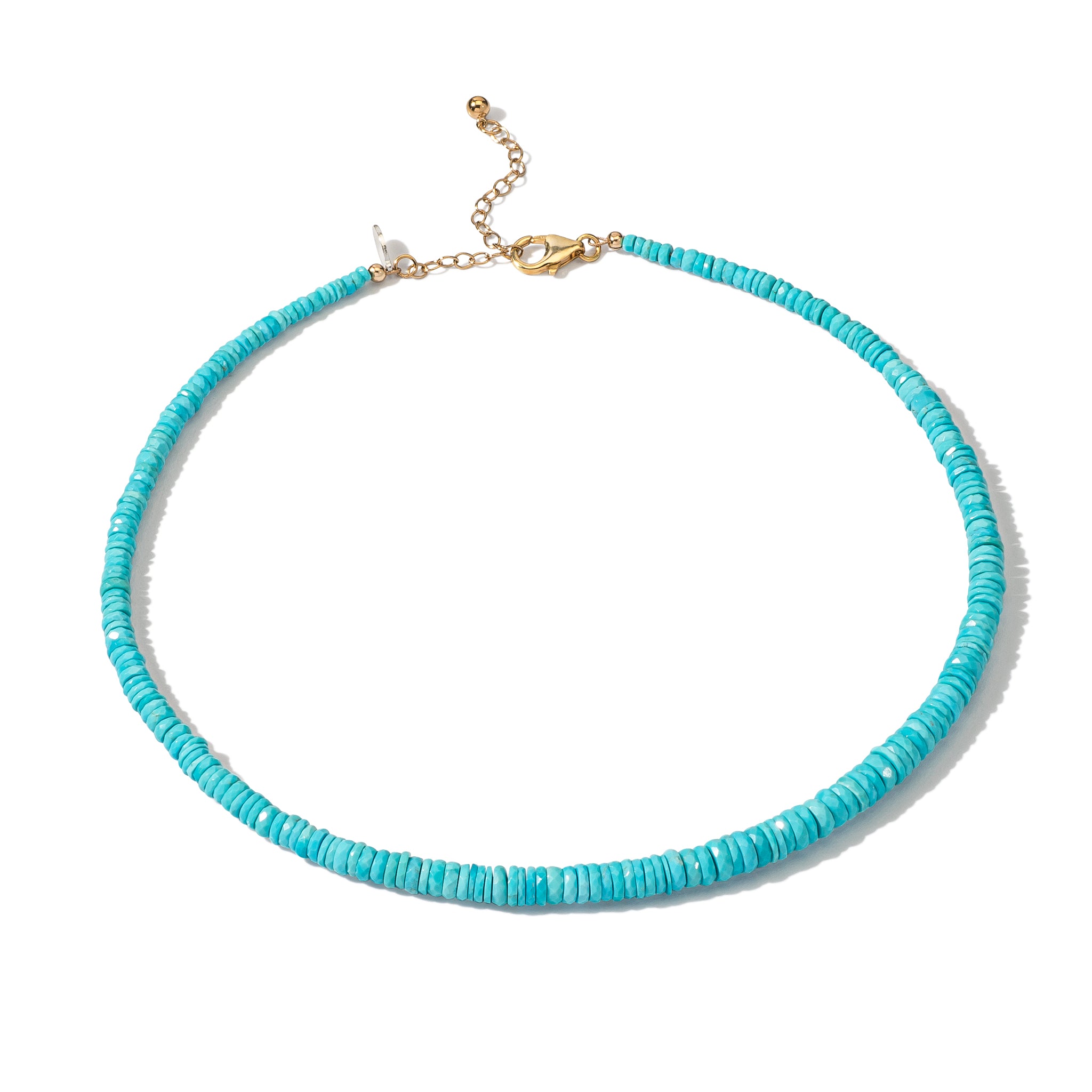 Arizona Turquoise Adjustable Beaded Necklace