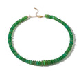 Load image into Gallery viewer, Enhanced Green Opal Adjustable Beaded Necklace
